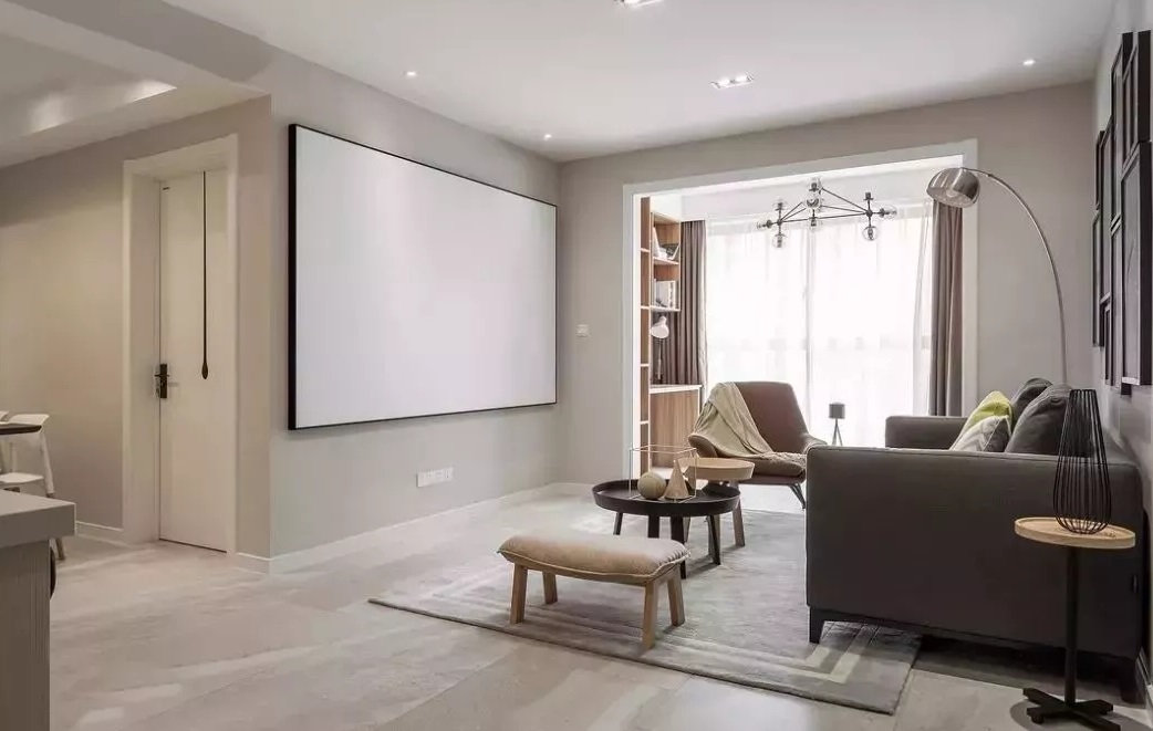 現代簡約原木風格新房裝修案例